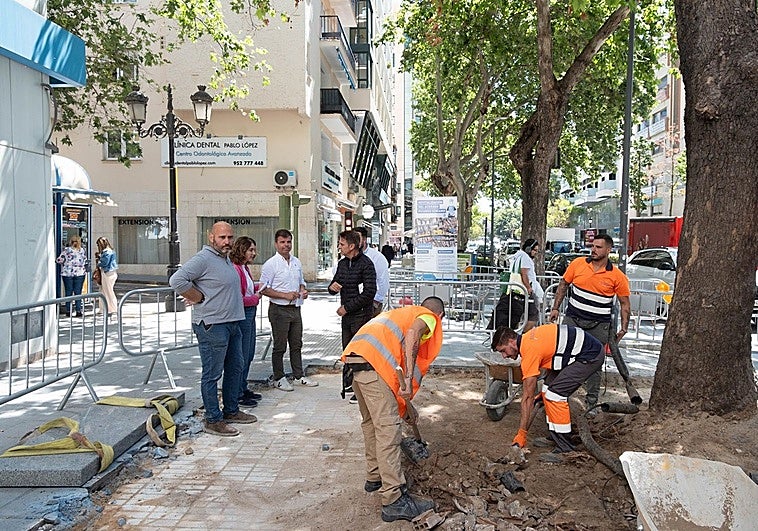 Marbella byter stål på Ricardo Soriano Avenue