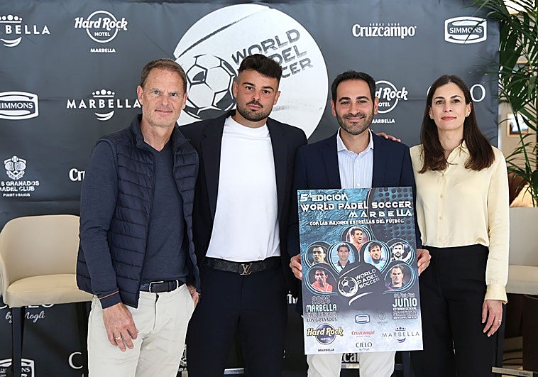 El 'World Padel Soccer' citará en Marbella a una treintena de reconocidos exfutbolistas