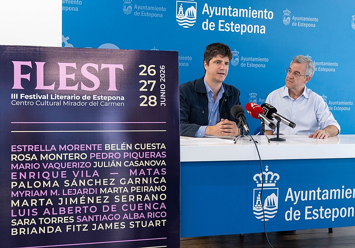 Rosa Montero, Vila-Matas, Estrella Morente y Pedro Piqueras, protagonistas del III Festival Literario de Estepona
