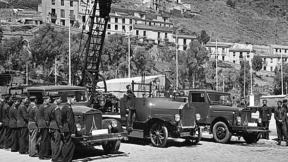 Estampas de Málaga | Bomberos