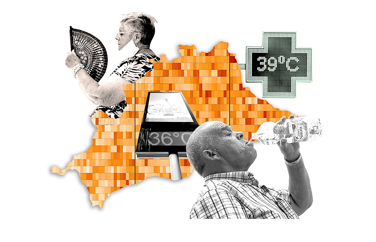Las temperaturas máximas en Málaga ya no bajan de 30 grados en verano