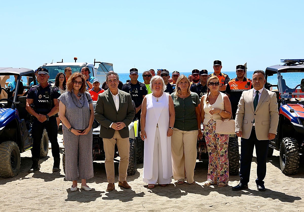 Todas las playas de Málaga, aptas para el baño tras el cierre de la de Guadalmar durante varios meses