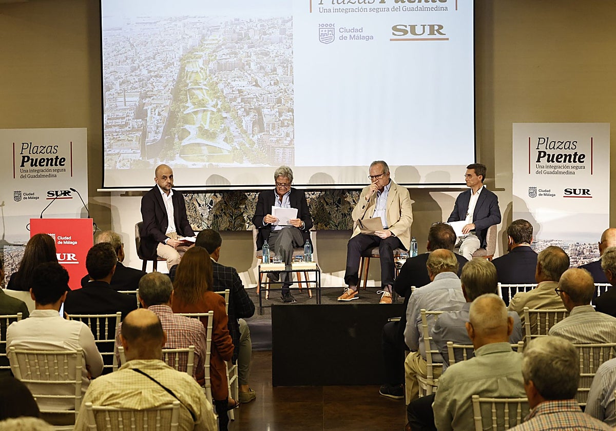 Los técnicos subrayan que el plan Guadalmedina sube la seguridad y dibuja una conexión Puerto-Pedrizas