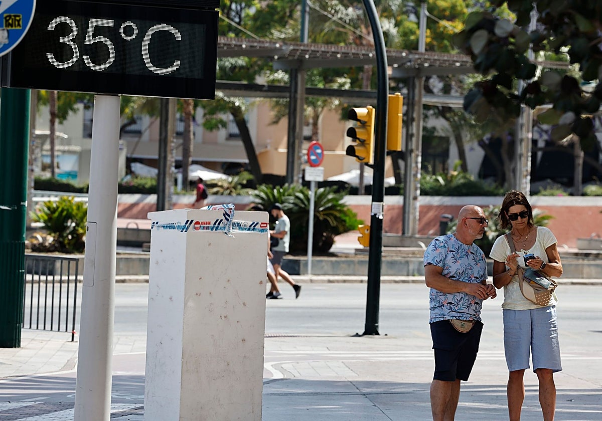 Aemet alerta de un episodio de temperaturas muy altas en Málaga este fin de semana
