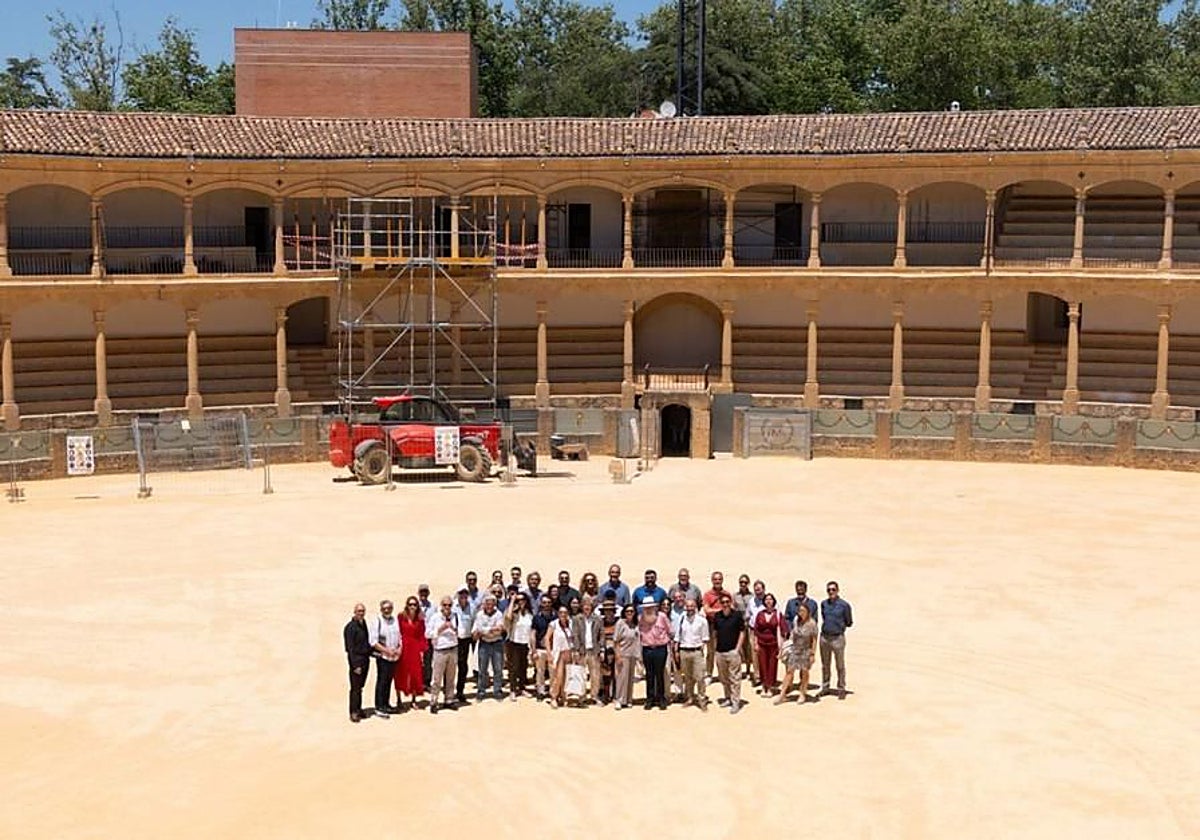 La plaza de toros de Ronda deja atrás los andamios y enfila la fase final de su restauración