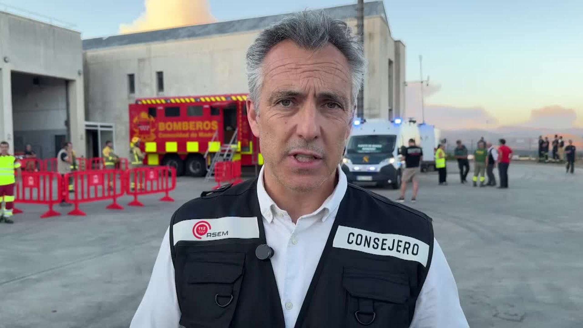 Un detenido como sospechoso de provocar el incendio forestal de Lozoyuela (Madrid)