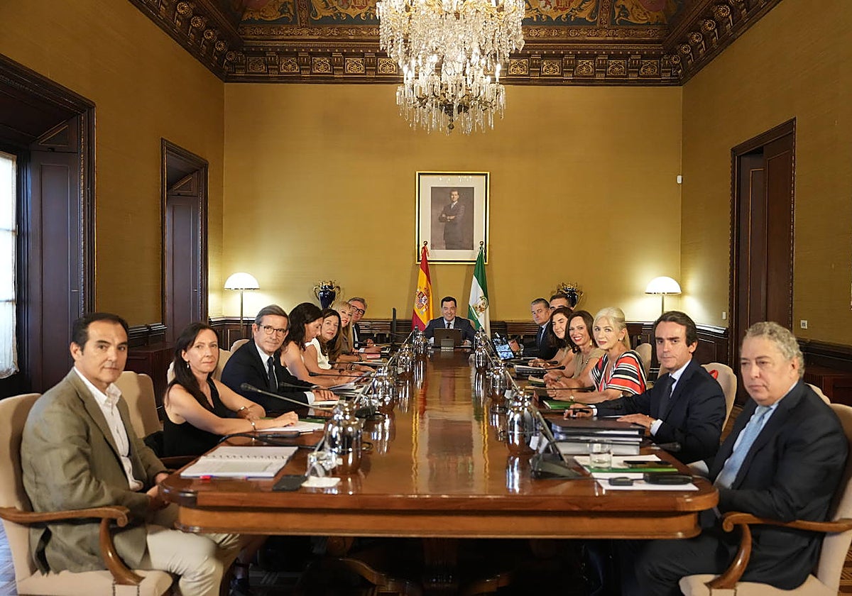 Consejo de Gobierno celebrado este jueves.
