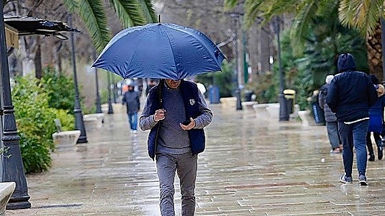 Giro del tiempo en Andalucía: avisos por lluvias y tormentas con granizo este jueves en estas zonas