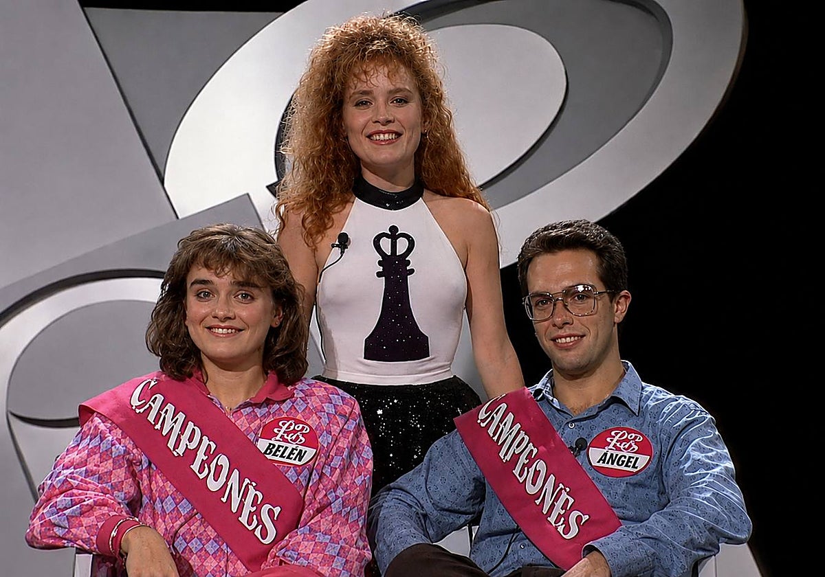 Belén y Ángel, los malagueños que hicieron historia en el concurso 'Un, dos, tres'