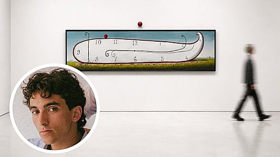 Pedro Hoz se hace mayor y entra en uno de los templos del arte moderno