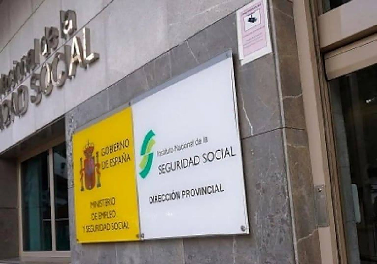 Vista de las oficinas en Málaga de la Seguridad Social.