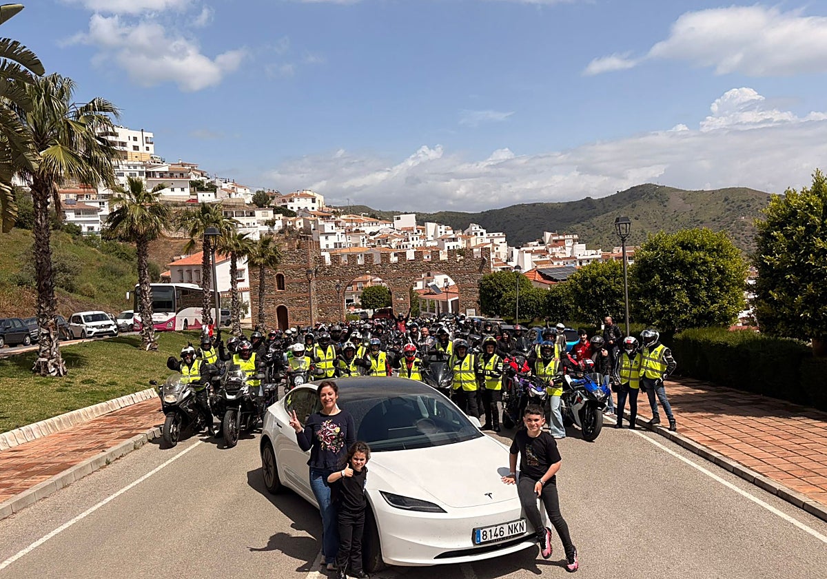 Más de 130 motos recorrerán de noche la Axarquía en una ruta por cuatro municipios