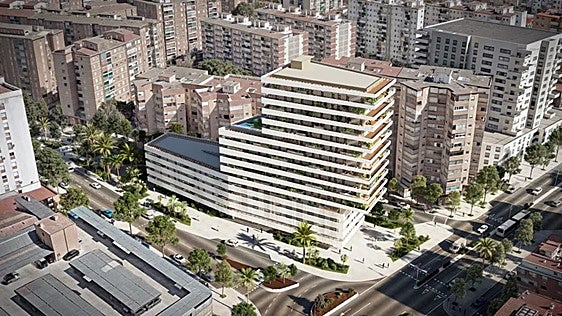El proyecto para construir pisos y un hotel en la parcela de Málaga Wagen se retrasa