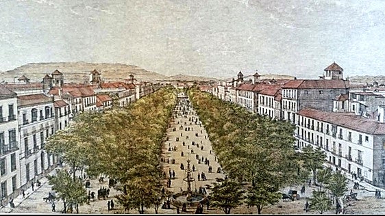 ¿Quién vivía en la Alameda en 1848?