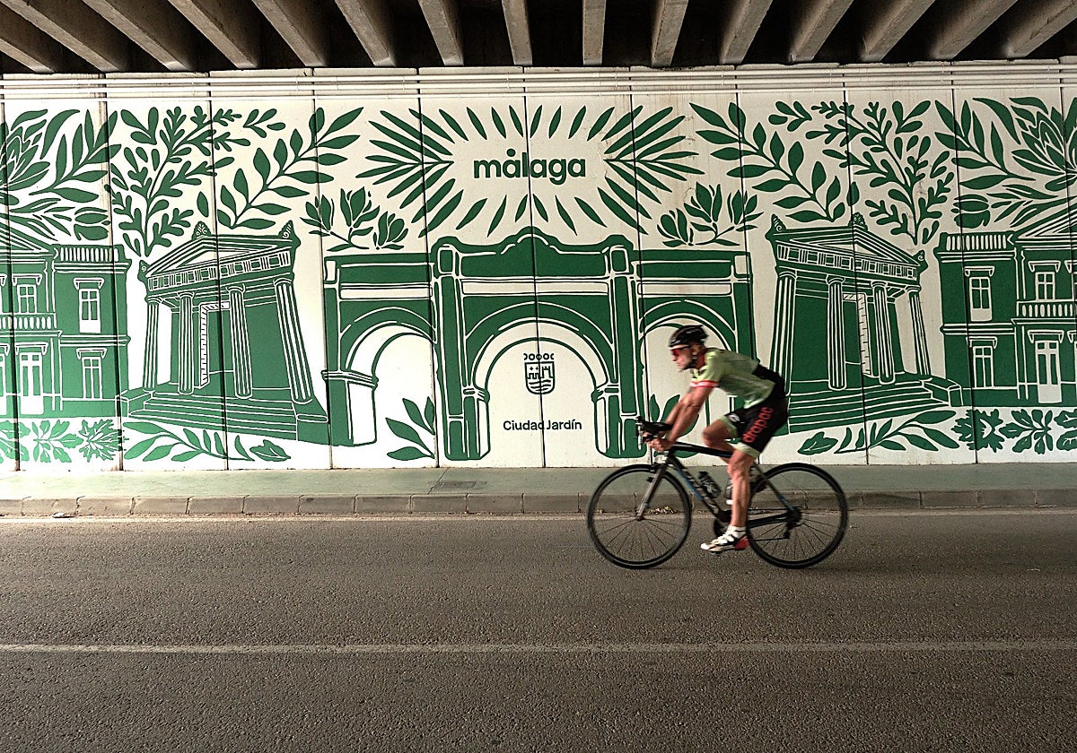 Un nuevo mural inspirado en el Jardín Botánico de La Concepción