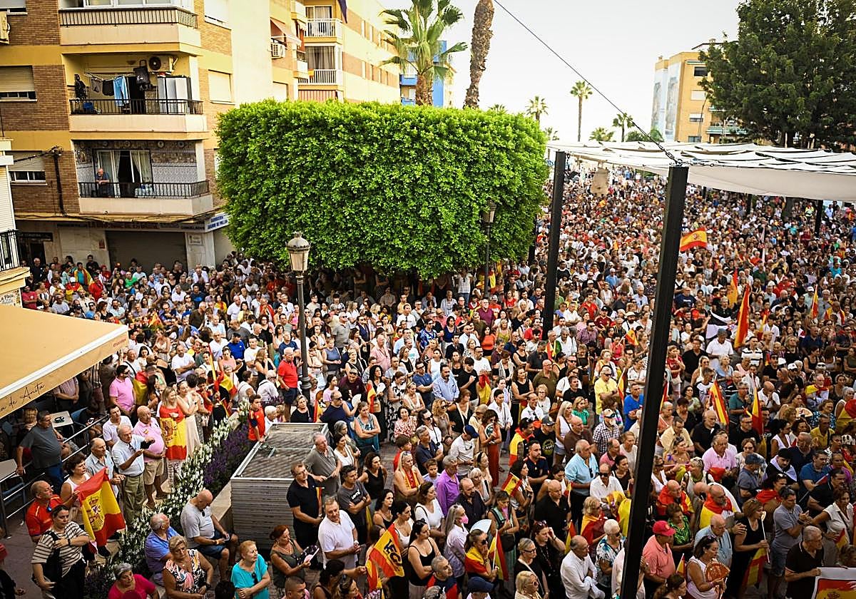 Así transcurrieron las concentraciones de apoyo a Ceuta en la provincia de Málaga