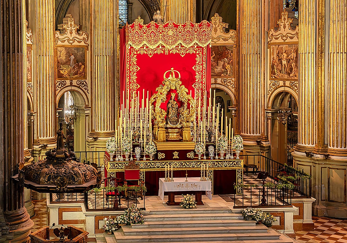 Los cultos y procesión de la Patrona de Málaga abren el nuevo curso cofrade