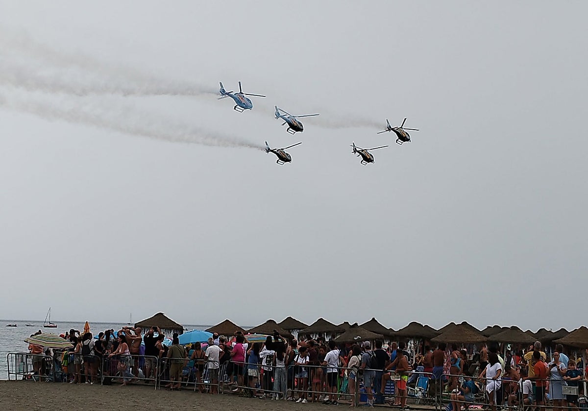 Estos son los horarios del Festival Aéreo de Torre del Mar para este fin de semana