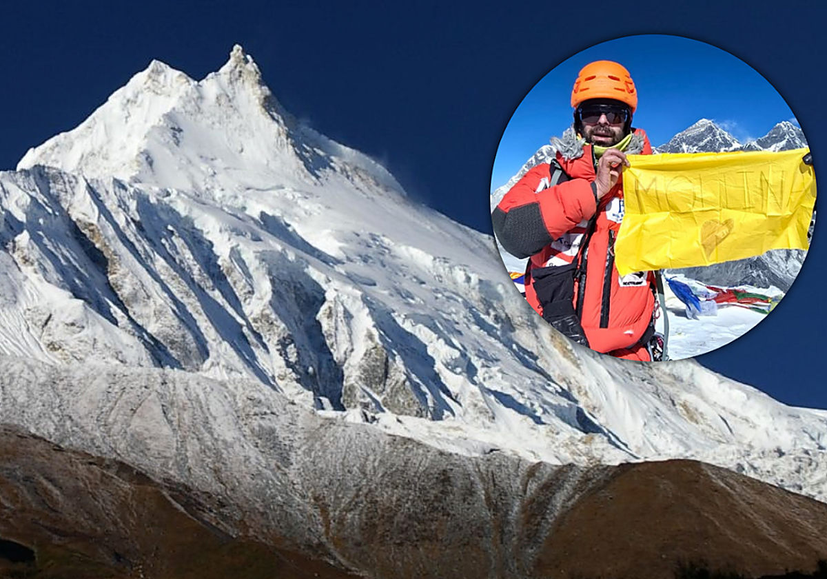 El bombero malagueño que ha desafiado al Himalaya