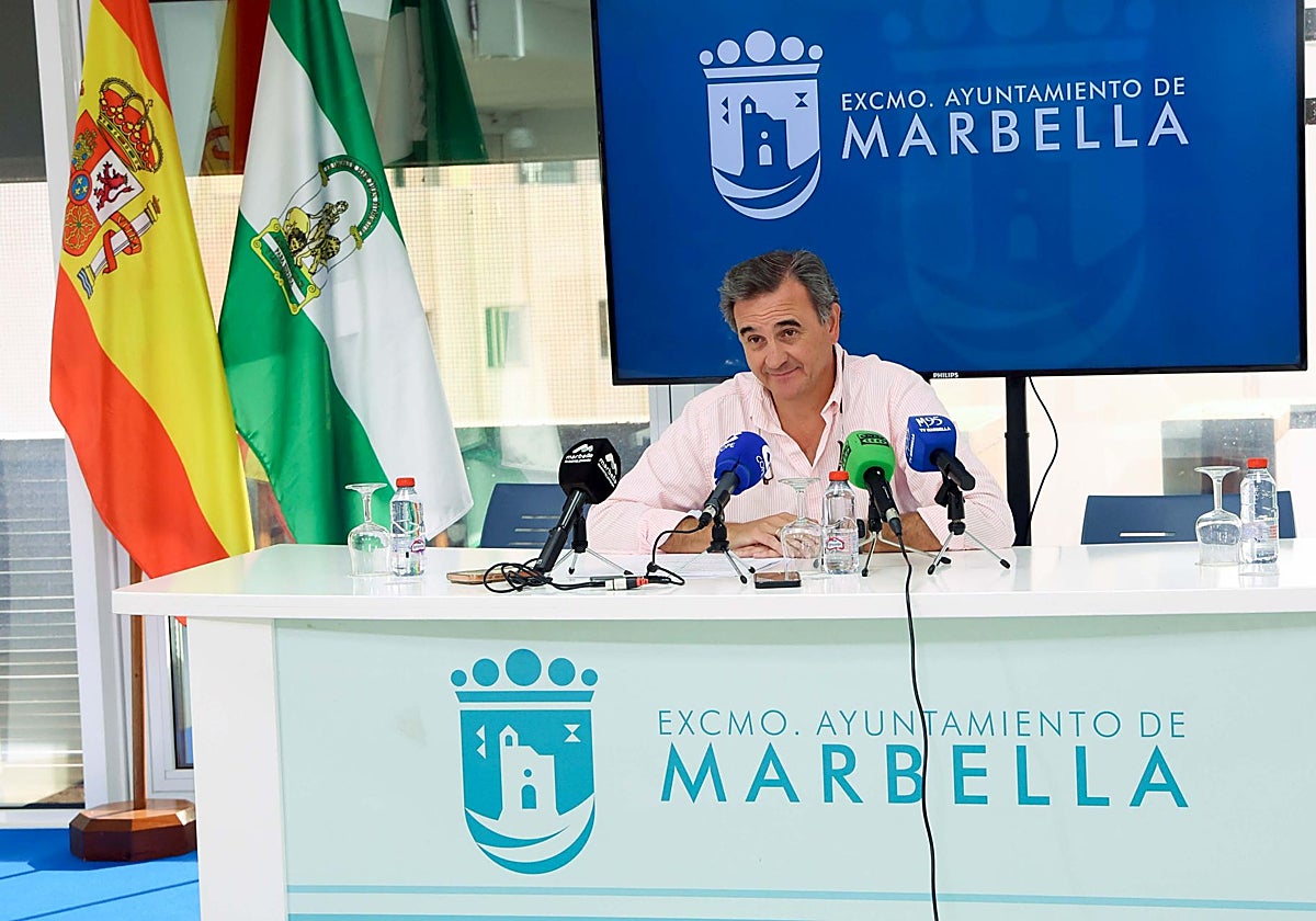 Marbella aprueba las líneas maestras de sus cuentas para 2027, que alcanzarán los 457 millones