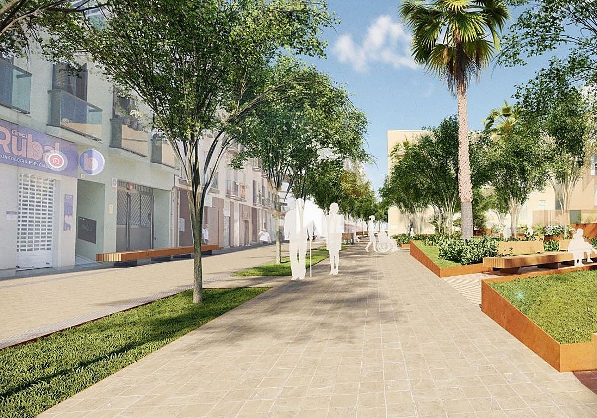 Málaga acelera el inicio de las obras que cortarán la calle Ollerías durante diez meses