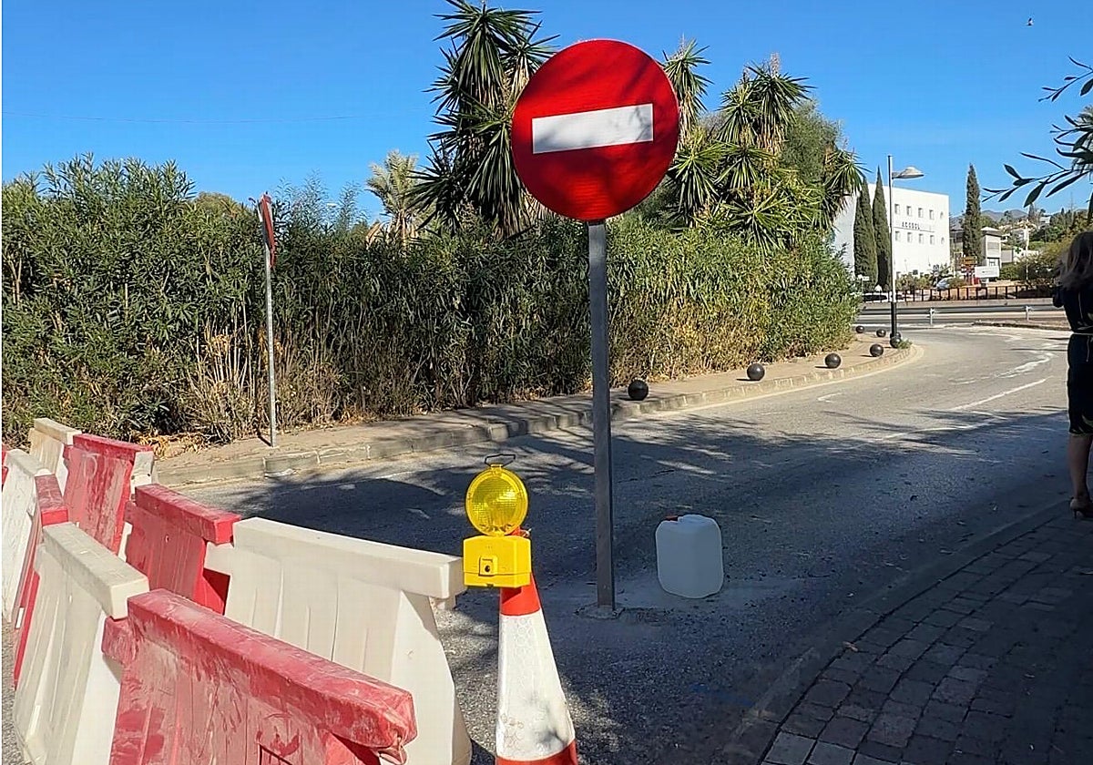 Marbella exige al Ministerio de Fomento que aplace el cierre del enlace de la A-7 con la zona de Golden Beach