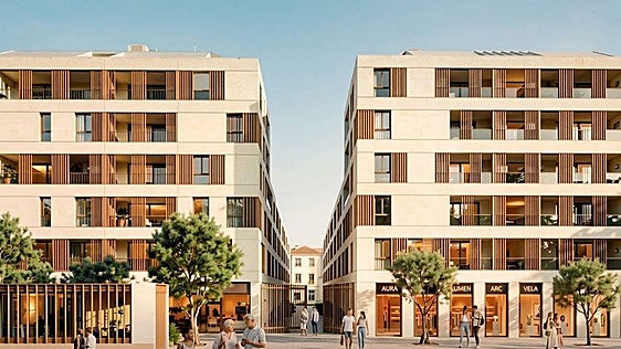 El proyecto de pisos de Callejones del Perchel incluirá medio centenar de apartamentos turísticos