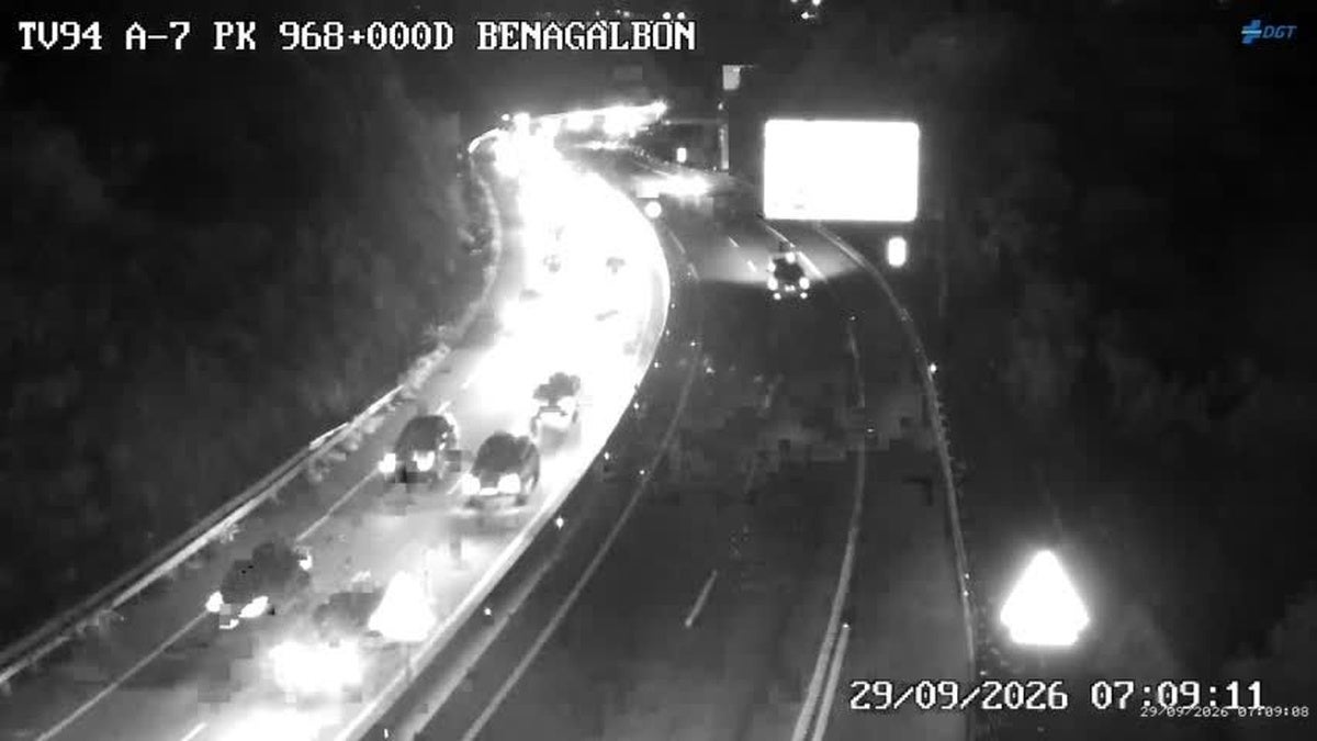 Así están las carreteras de Málaga: Información e incidencias de tráfico este martes