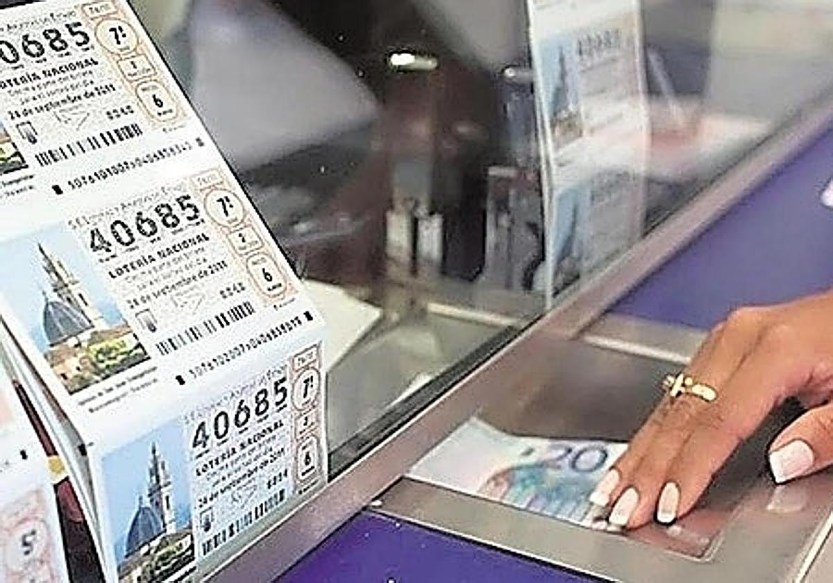 Vendido en Málaga el segundo premio de la Lotería Nacional de este jueves