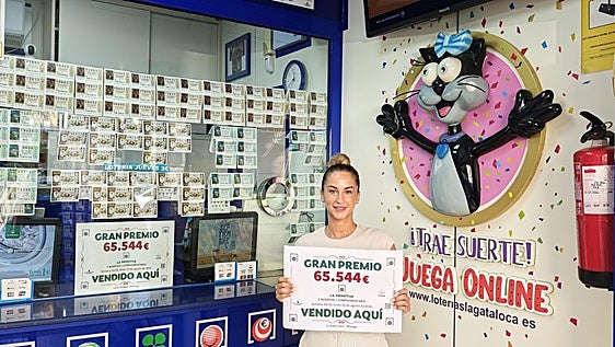 La Primitiva deja un premio de segunda categoría en Málaga