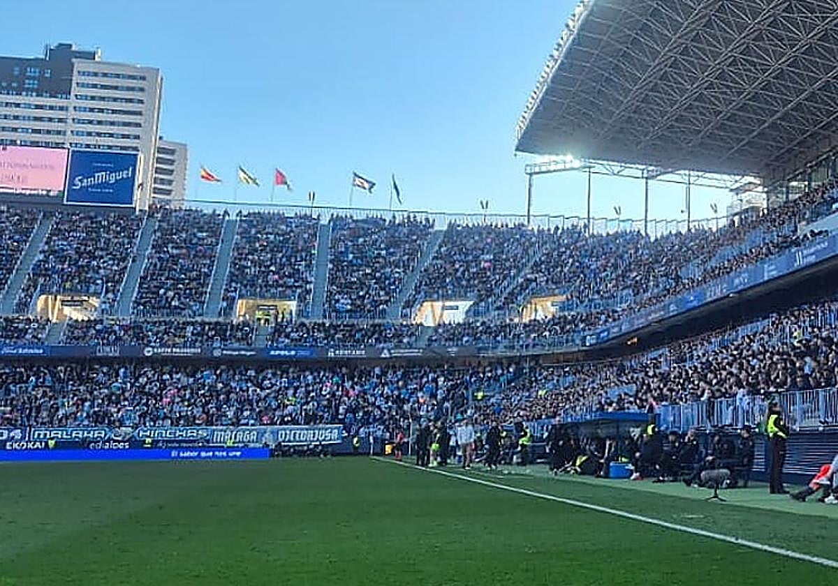 Estos son los precios de los abonos del Málaga, con una subida de un 30 por ciento