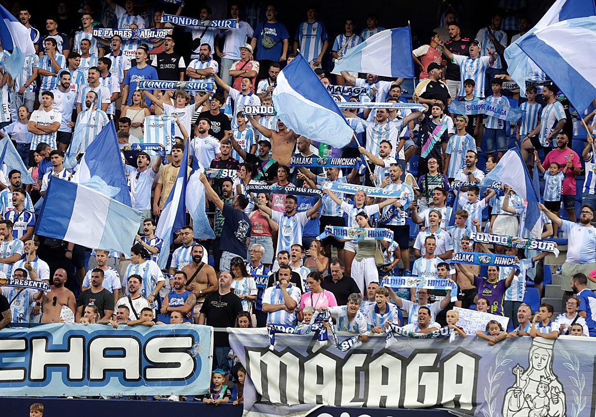 Horario y dónde ver en televisión el primer partido del Málaga en La Rosaleda en su vuelta a Primera División