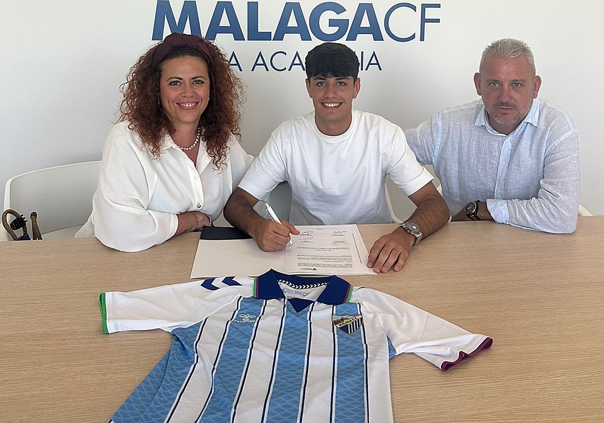 El Málaga firma a Rafa Sales del Real Madrid para el juvenil