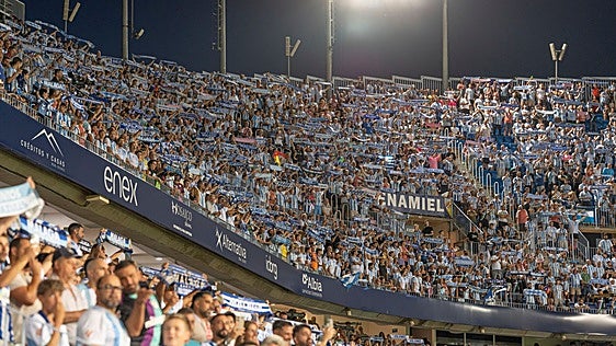 La Rosaleda, el segundo estadio con más ocupación en Primera División