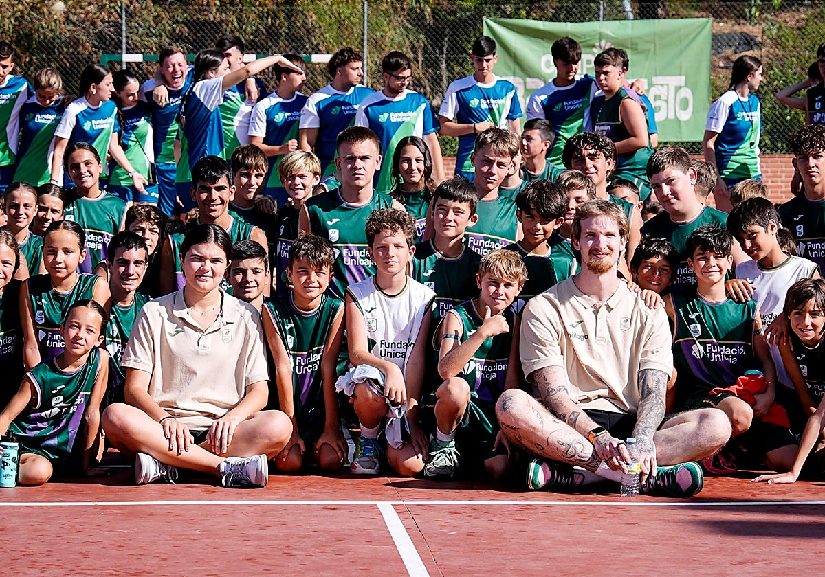 Olek Balcerowski y Carmen Guillén, protagonistas en el Campus Fundación Unicaja