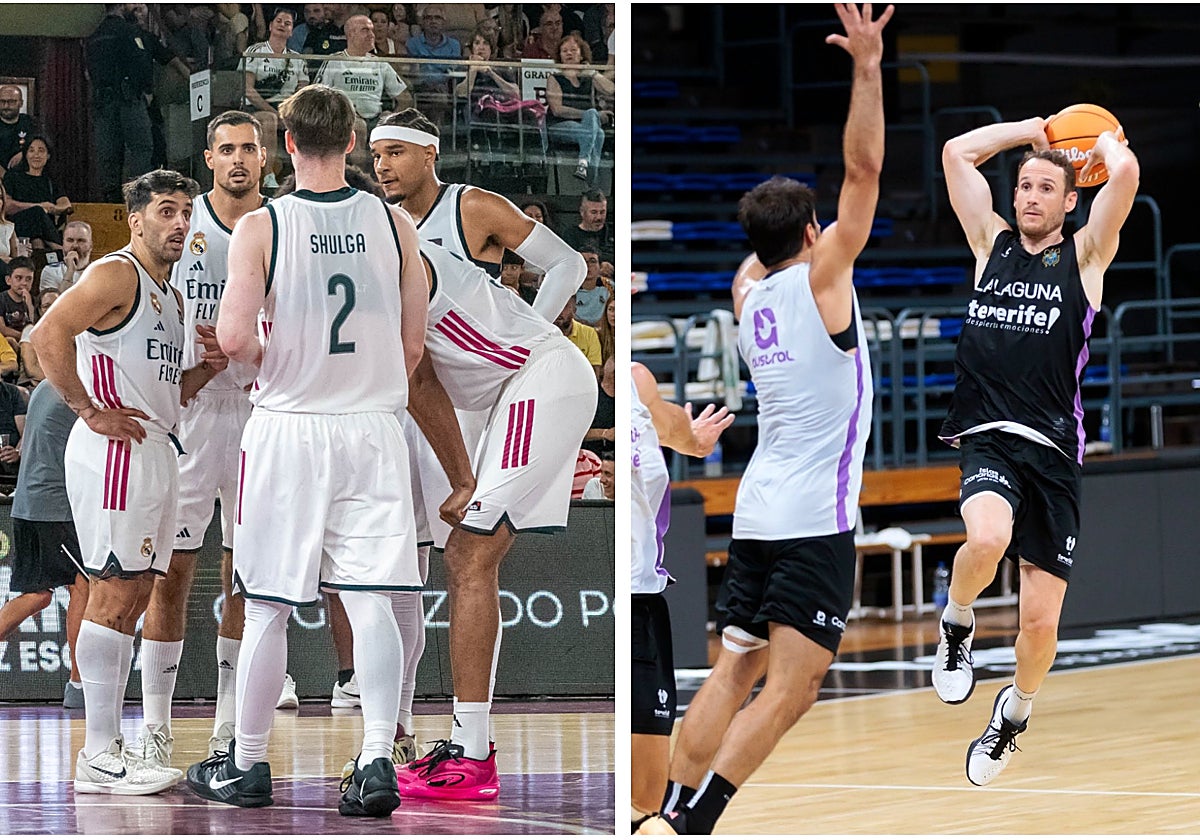 El Real Madrid y el Tenerife, entre recepciones e intensos entrenos antes del Trofeo Costa del Sol
