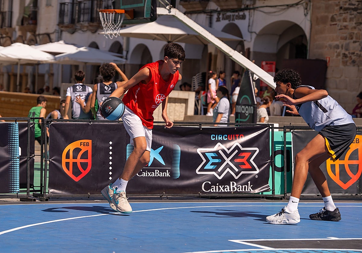 La última parada del 'Circuito 3x3 CaixaBank', en el Muelle Uno