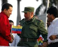 Castro, Chávez y Morales consolidan un frente de izquierdas frente a Estados Unidos