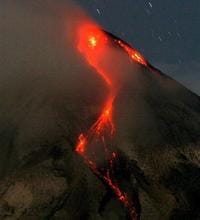 El volcán Merapi registra la mayor erupción de las últimas semanas