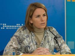 La 'popular' Arantza Quiroga presidirá el Parlamento vasco. / Archivo