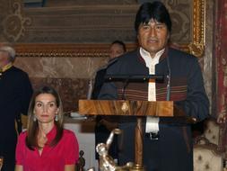 El presidente boliviano se reunió el lunes con el Rey y este martes harña lo propio con Zapatero . / Efe