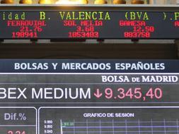 La Bolsa española cae pero mantiene los 11.700 puntos