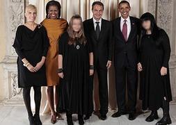 La polémica foto de las hijas de Zapatero