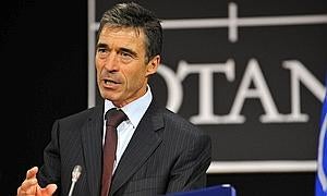 El secretario general de la OTAN, Anders Fogh Rasmussen. / Archivo