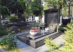 Mladic visita la tumba de su hija en Belgrado