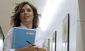 Soraya Sáenz de Santamaría, embarazada