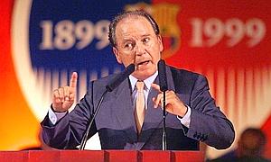 José Luis Núñez, entre el negocio inmobiliario y el Barça