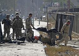 Mueren trece soldados de la OTAN en un atentado en Kabul