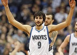 Ricky Rubio juega, disfruta y gana