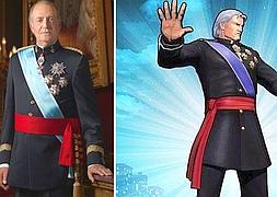 El Rey y la representación de Magneto en el videojuego 'Ultimate Marvel vs. Capcom 3'. / Archivo